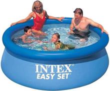 Intex Blue Inflatable Jumbo Easy Set 3850 Litres Water Capacity Family Pool