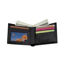 Bifold Black PU Leather Wallet (41000908)