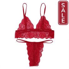 SALE- Sex Lace Underwear Set Women Bra And Panty Set Sutia