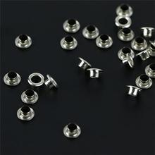 100Pcs Scrapbook Eyelets Round Inner Hole 5mm Metal Eyelets For Scrapbooking Embelishment Garment Clothes Eyelets Apparel Sewing