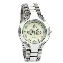 Supa Analog Off-White Dial Round Watch For Women