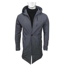 Inner Fleece Casual Coat With Zipper Pocket For Men