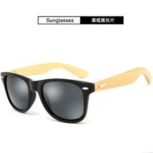 2019 New Fashion Brand Design Wood Men Bamboo Sunglasses