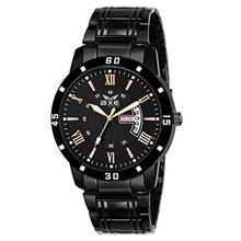 AXE STYLE Presents All Black Day & Date Watch for Men's