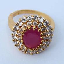 Gold Plated Ring 22mm