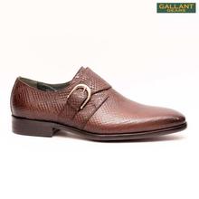 Gallant Gears Coffee Leather Lace Up Formal Shoes For Men - (5231-BT01)