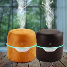 300ML Ultrasonic Air Humidifier Air Purifier USB Essential Oil