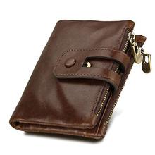 Hot!! Wallet Men Leather Genuine Vintage Coin Purse