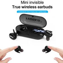 Fineblue TWS R9 Bluetooth Earphone Wireless Earbuds 3D Stereo hifi headset sport running With charge box Microphone