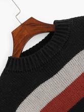 Bishop Sleeve Colorblock Jumper