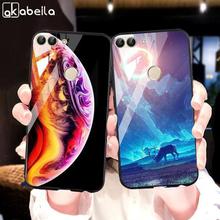 Luxury Tempered Glass Case For Huawei P Smart Case Silicon Nova Lite 2