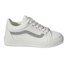 White Casual Sneakers For Women