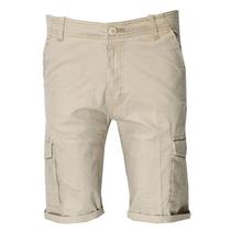 Men's Beige Cargo Shorts