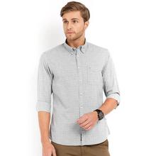 Indian Terrain Slim Fit Casual Shirt – White