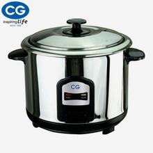 CG 2.8 Ltrs Rice Cooker - Stainless Steel - CGRC2804SS