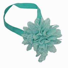 Blue Flower Headband For Girls