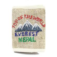 Off White Everest Embroidered Hemp Purse (Unisex)