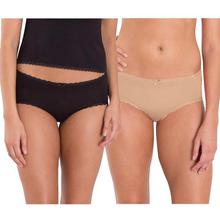 Jockey Essential Pack of 2 Hipster Brief For Women  (LE03) - Assorted