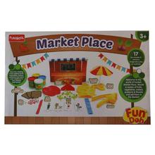 Funskool Fun Dough Market Place Game - Multicolored