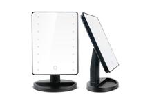 Large Vanity Makeup Mirror with LED Light & USB