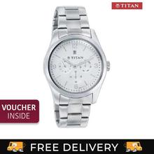 Silver Dial Stainless Steel Strap Watch