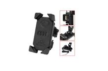 Motorcycle Bicycle Phone Stand USB Charger Power Holder