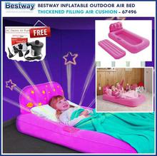 Bestway Inflatable Outdoor Air Bed  Thickened Filling Air Cushion with Air Bed - 67496