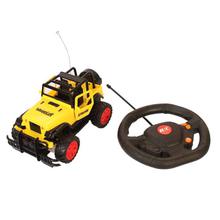 Yellow Tractor Rechargeable Remote Control Car For Kids (XY-009D)