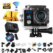 Aafno Pasal [With Wrist Remote Control] HEIHEI Wireless Sports Camera,2.0" 1080P 4K Ultra-HD 170 Degree Ultra-Wide Angle Lens Remote Waterproof Sports Action Camera Diving Cam DV Camcorder Kit with 22 Accessories