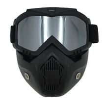 Grey Detachable Beon Helmet mask for Motorcycle  Riders