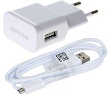 Samsung Galaxy S5 S6 S7 Edge 2 Pin 2A Fast Mains Charger USB Cable EP-TA20EWE