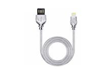 PTron Falcon Pro 2.1A USB To Lightning USB Data Cable For IOS Smartphones (Black)
