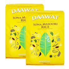 Daawat Sona Masoori Rice (Bundle of 2 x 10kg) - 20kg
