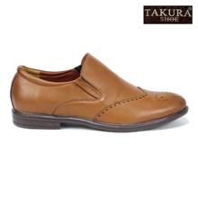 Takura Brown Slip-on Formal Shoes For Men: L149LY