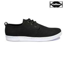 Caliber Shoes Black Suede Lace Up Casual Shoes For Men - ( 360 SR )