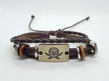 Brown/Bronze Leather Bracelet For Men