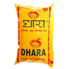 Dhara Mustard Oil Carton (1L *10 Pouch)