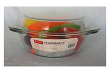 Tampered Glass Bowl with Lid-1.0ltr