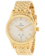 Titan Regalia Collection Watch With Day & Date Function 1528Ym05