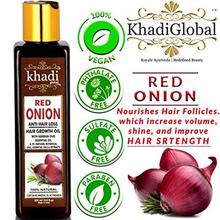 Khadi Global Red Onion Hair Oil for Hair Growth with