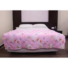 Pink Micro Fiber Hello Kitty Double Bed Summer Quilt