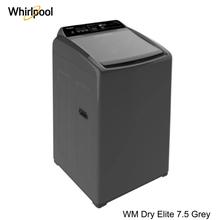 WHIRLPOOL 7.5 KG Fully Automatic Top Load Washing Machine With Stainwash (WM Dry Elite 7.5 Grey)