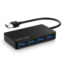 USB 3.0 4-Port USB Hub Splitter Adapter 5Gbps for Laptop