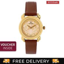 Titan 2534YL04 Beige Dial Analog Watch For Women