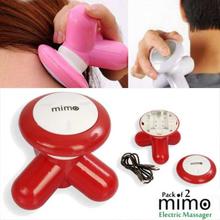 Mini Electric Handled Wave Vibrating Massager USB Battery