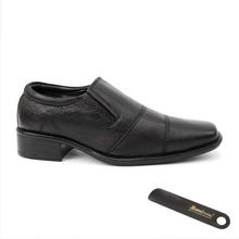 paragon max men's black formal shoes