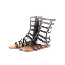 Black Gladiator Sandals For Women