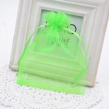 10pcs/lot 12*16cm Mariage Souvenir Organza Candy Bags 12Colors Wedding