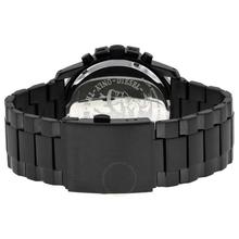 Diesel Master Chief Black Dial Black Stainless Steel Bracelet Watch For Men- DZ4180