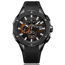 MEGIR 2028G Multi Function Mens Quartz Watch,Professional Waterproof Sport Watch With Back Light